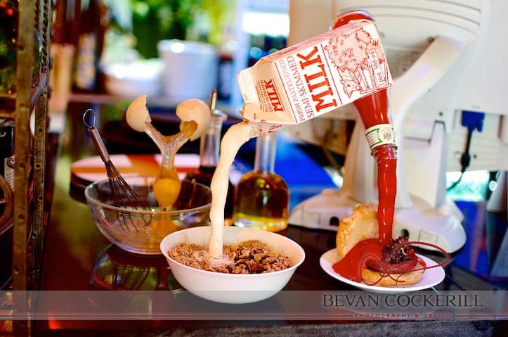 Milk, Ketchup, Egg, Selections, Restaurant, Floating, Bevan Cockerill, Photography, Leeds Photographer, Commercial Photography,