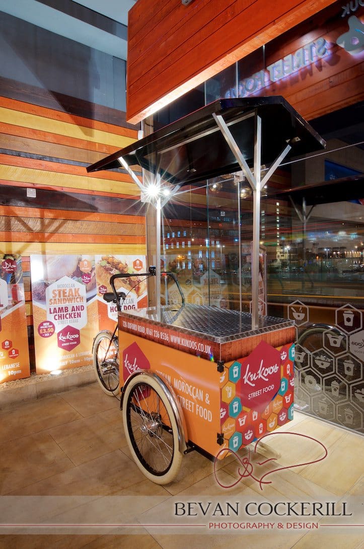 Kukoos, Bevan Cockerill, Commercial Photography, Photography, Made by Zouk, Manchester, Business View, Virtual Tour, Street Bike, Deli