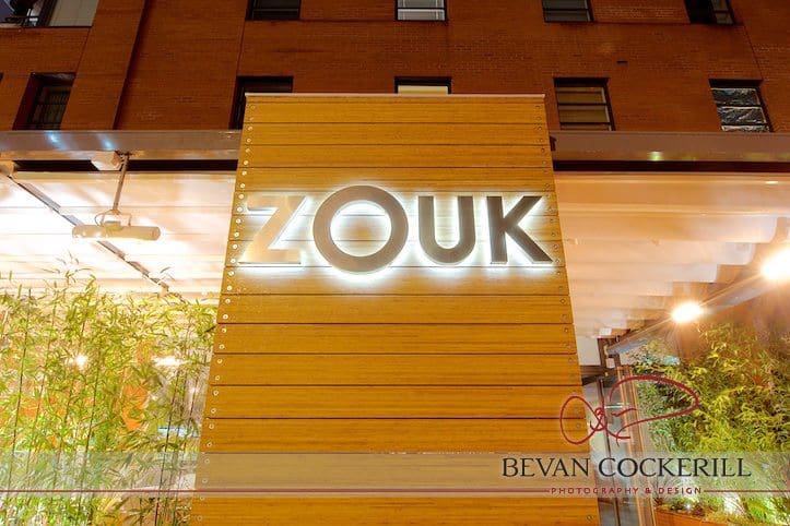 Zouk, Zouk Tea Bar & Grill, Manchester, Bradford, Bevan Cockerill, Commercial Photography, Sign, Restaurant