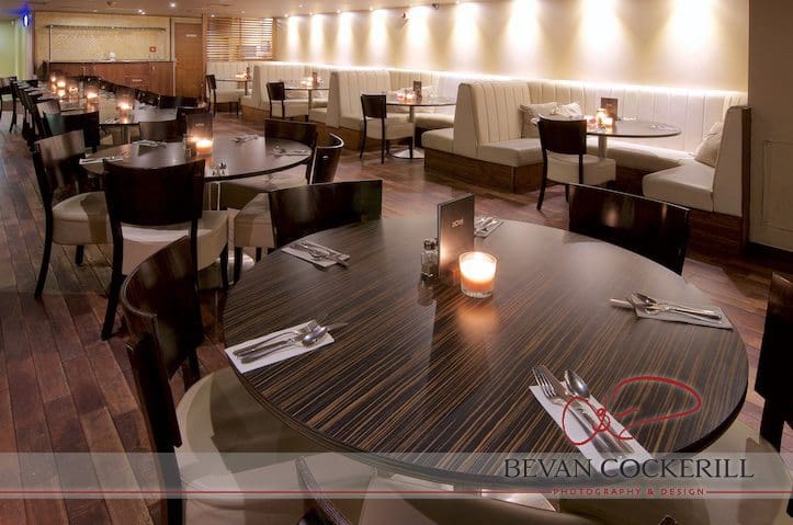 Zouk, Zouk Tea Bar & Grill, Manchester, Bradford, Bevan Cockerill, Commercial Photography, mezzanine, Restaurant