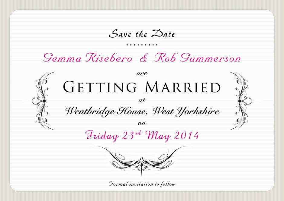 Save the Date v10