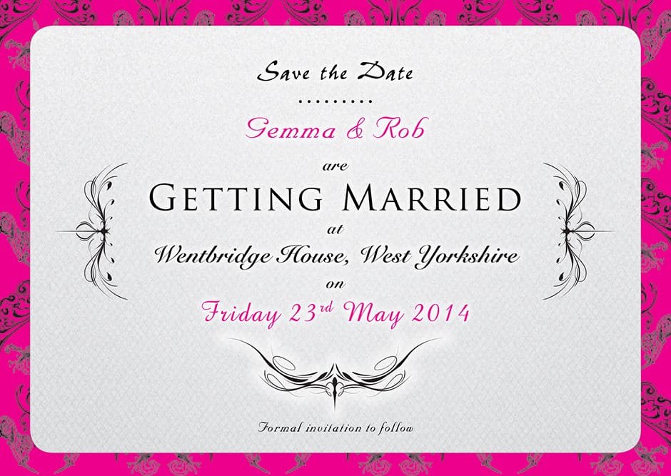 Save the Date v7