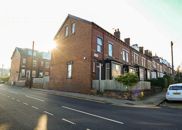 Student Accommodation with lens flare