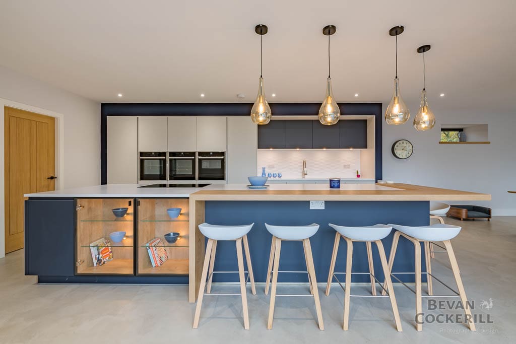 Kitchen in Leeds Barn Conversion Architecture Photography by Bevan Cockerill